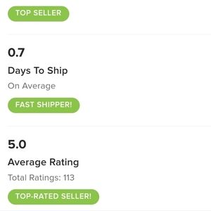 ⭐️⭐️⭐️⭐️⭐️Top Rated Seller!